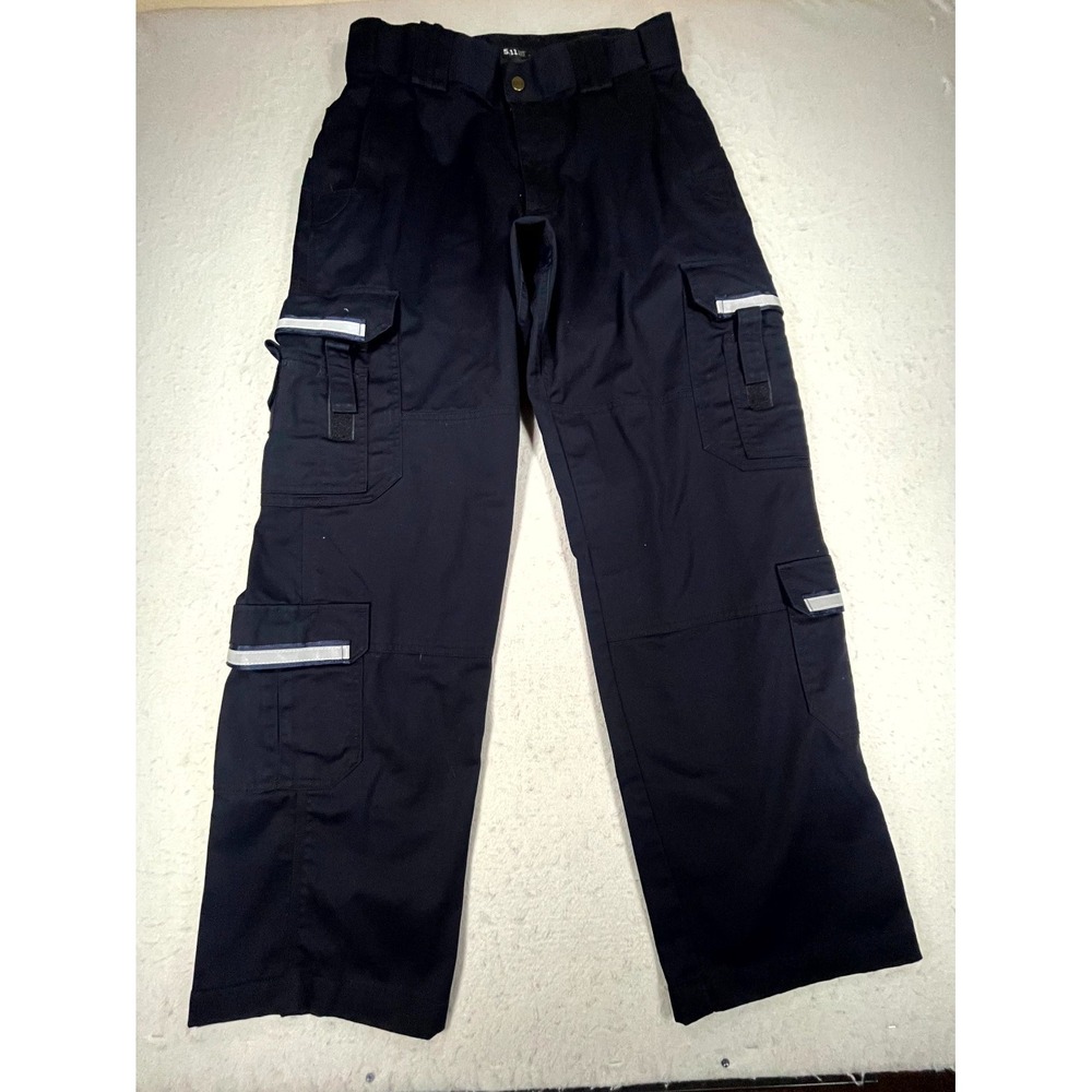 5.11 Tactical EMS Cargo Pants Mens 34x32 Navy Blue Paramedic First Responder